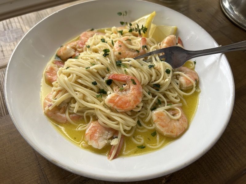 Pasta al Scampi
